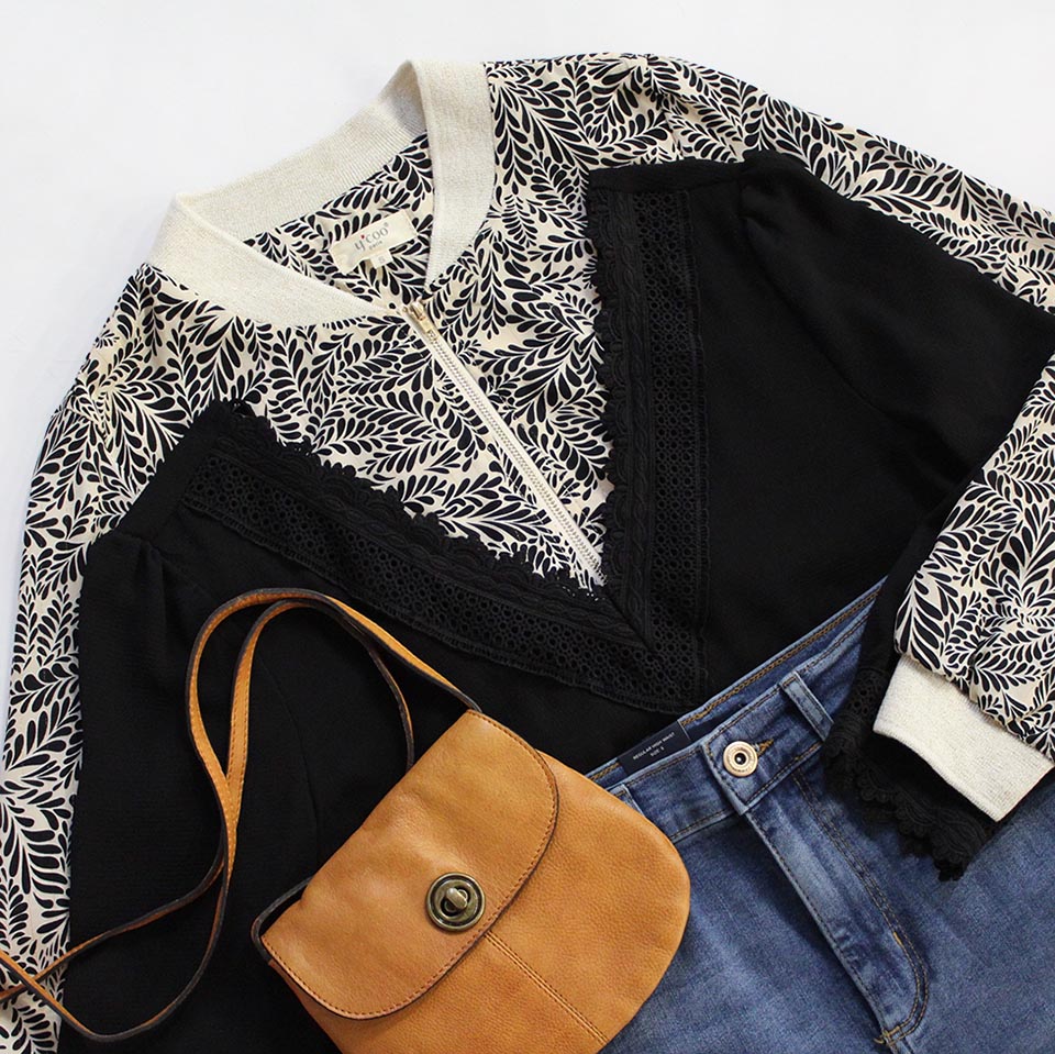 Bomber et blouse Ycoo