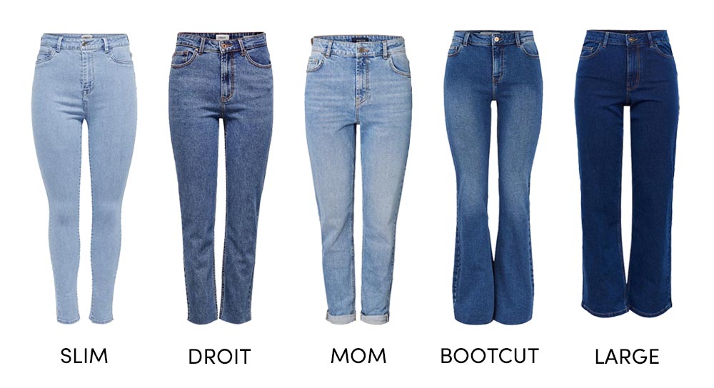coupes jeans femme
