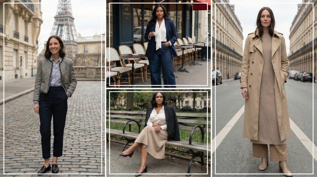 Casual chic selon morphologie