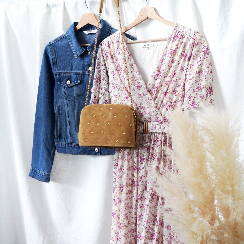 robe longue fleurs tendance