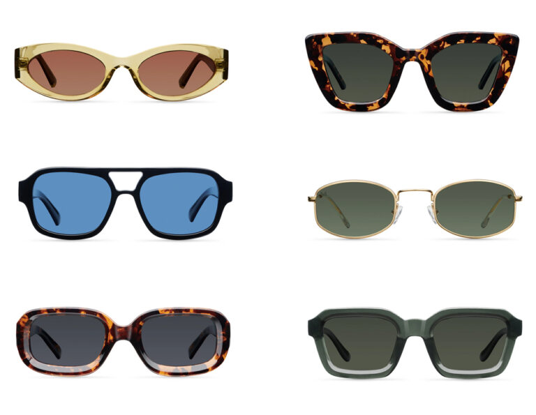 Lunettes De Soleil Femme LUX & WOOD Paris - Monture Bambou Noir - Verres Polarisés Bleus UV400