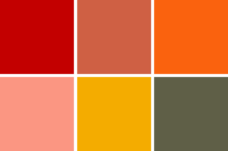 colorimétrie brune rousse