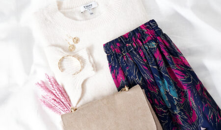 look jupe plissée