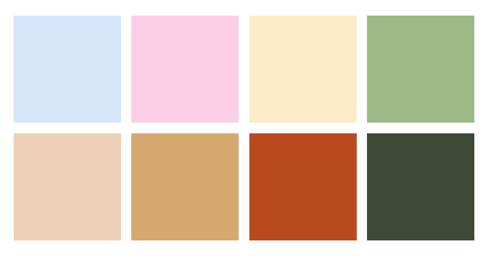 couleurs tendance printemps été 2025