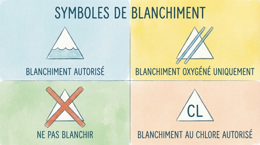 symboles blanchiment