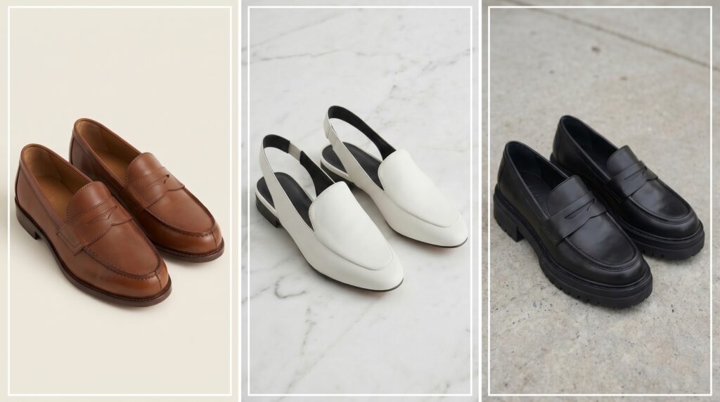 bouts mocassins