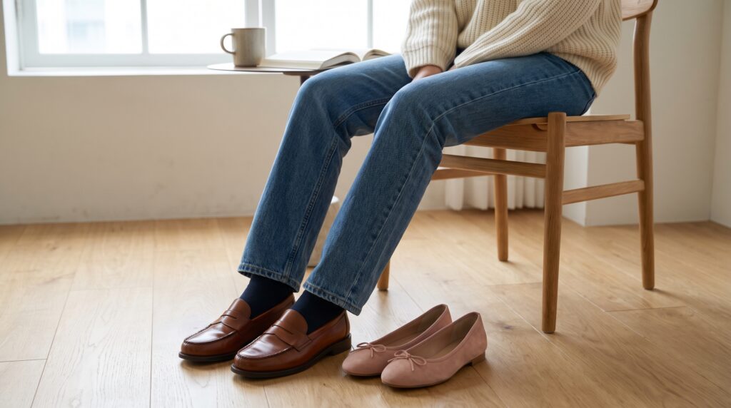 Mocassins ou ballerines : comment choisir la paire faite pour vous ? ballerines mocassins