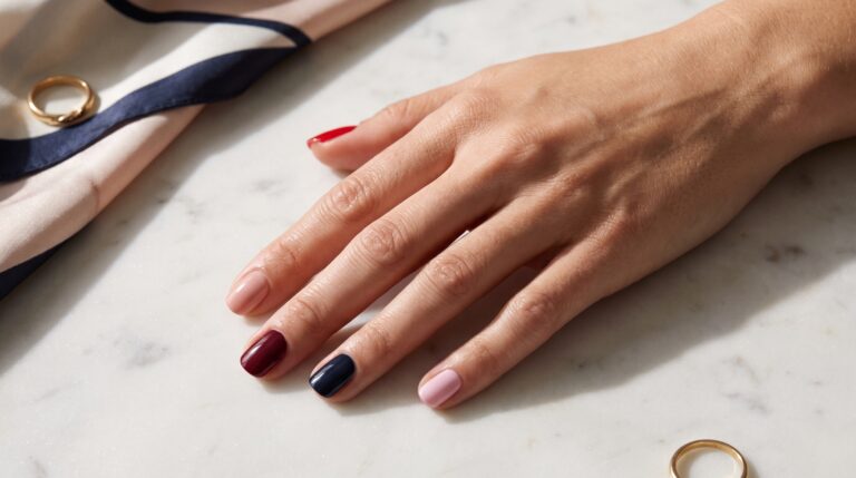 Que signifie la couleur de votre vernis à ongles ? mains vernis différentes couleurs