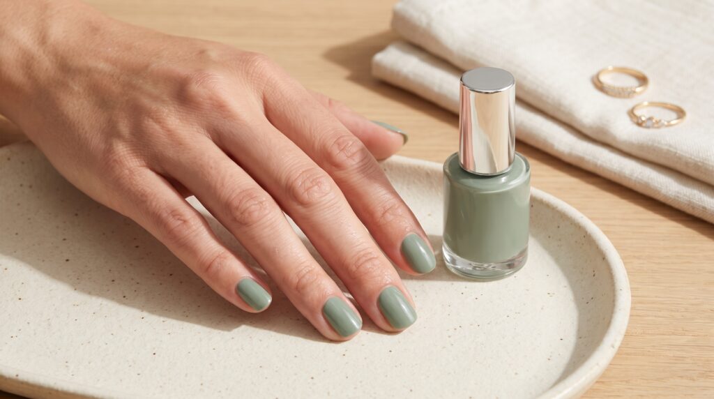 vernis vert sauge