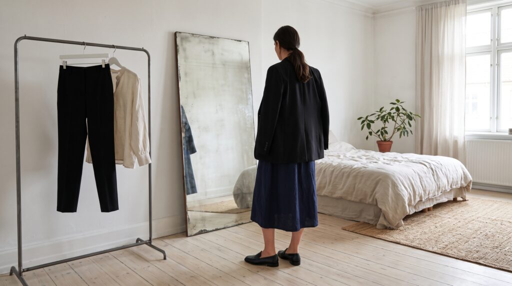 tenue enterrement sobre