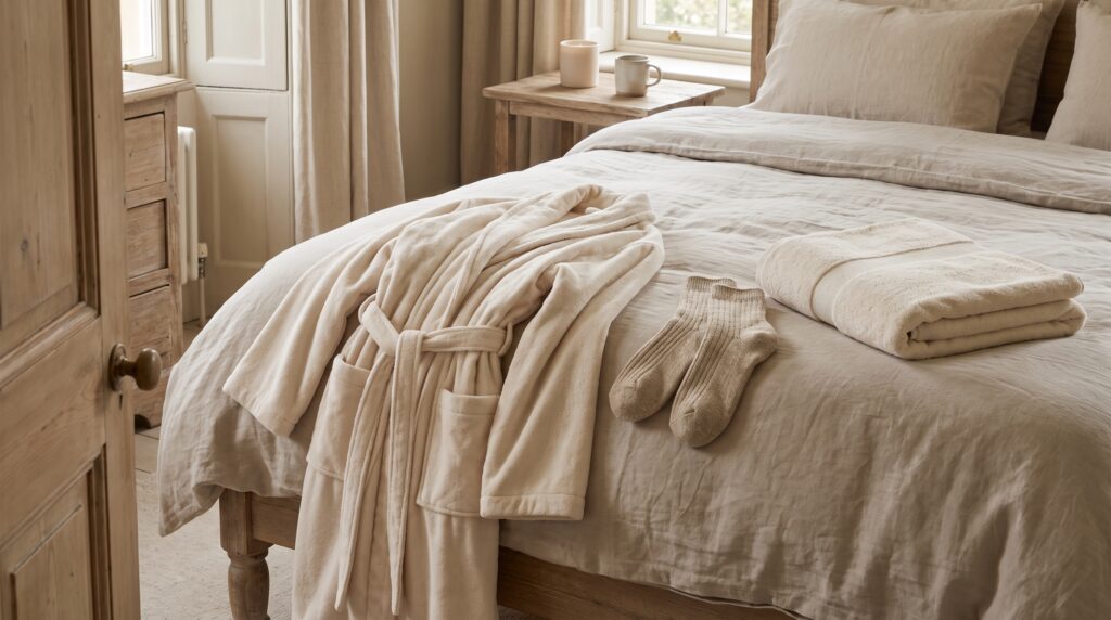 Peignoir moelleux