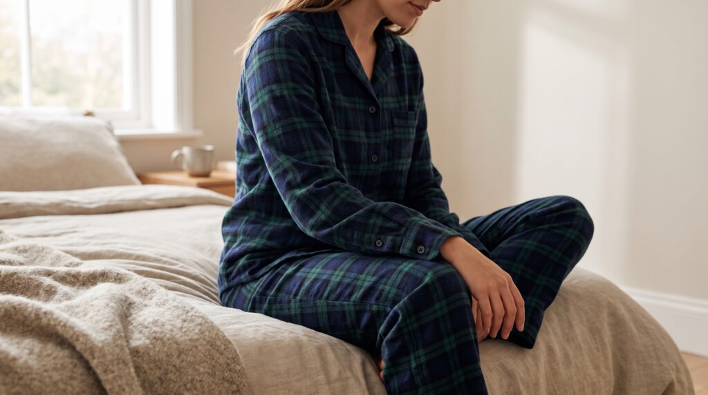 Pyjama flanelle de coton
