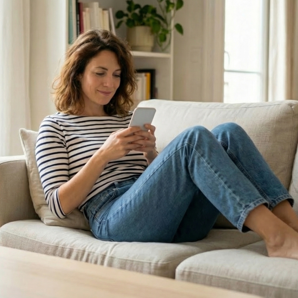 Recherche de lien sur smartphone